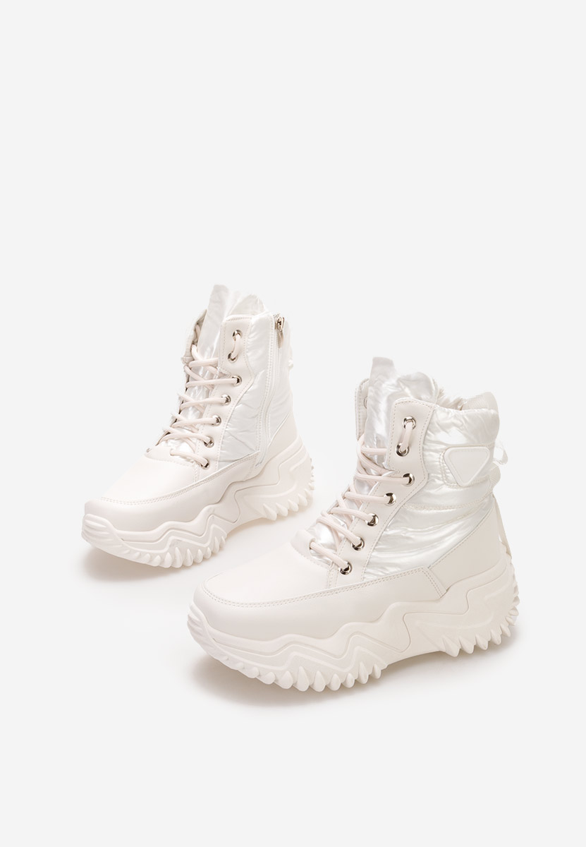 Sneakers donna invernali Nalonia beige