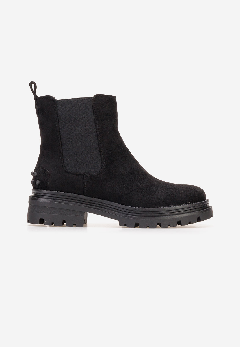 Stivaletto chelsea donna Sallia nero