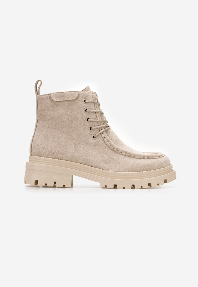 Stivaletti donna Castilma beige