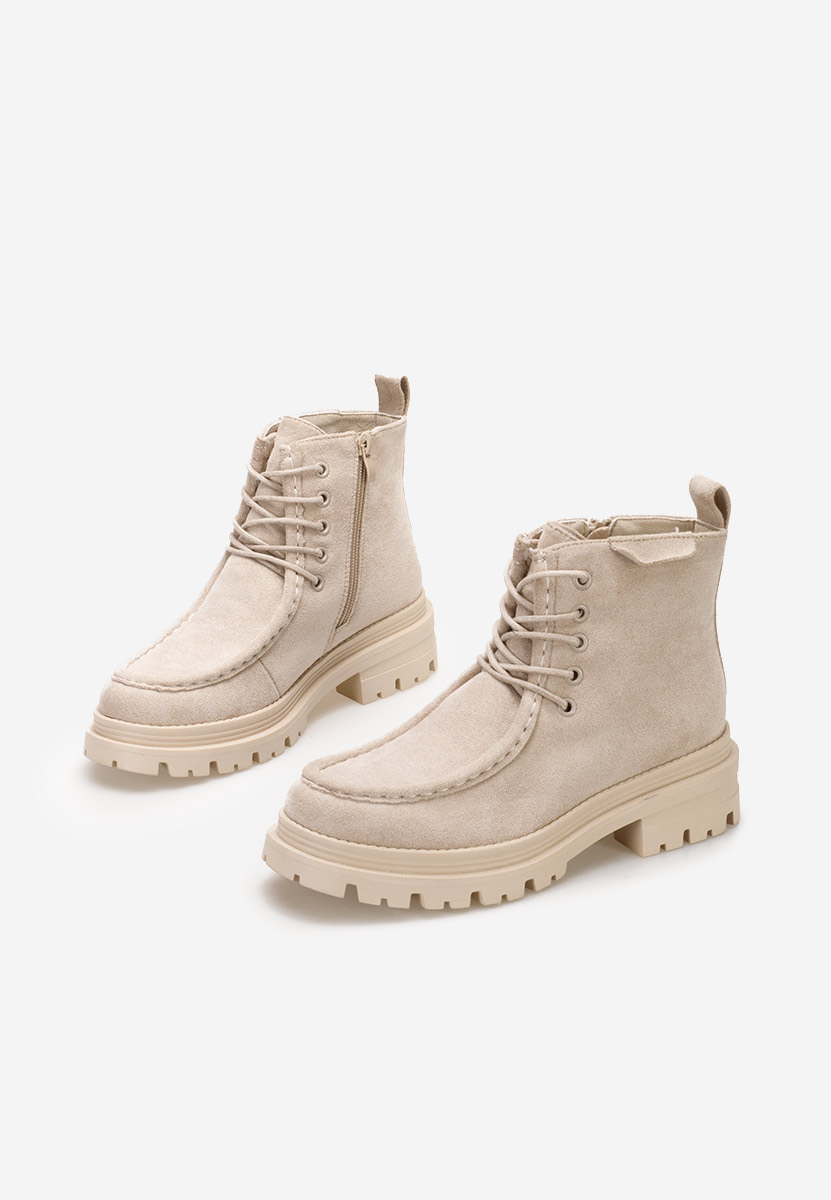 Stivaletti donna Castilma beige