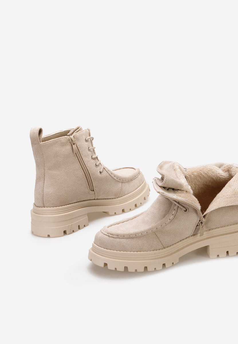 Stivaletti donna Castilma beige