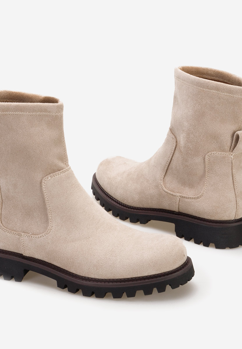 Stivaletti donna Javana beige