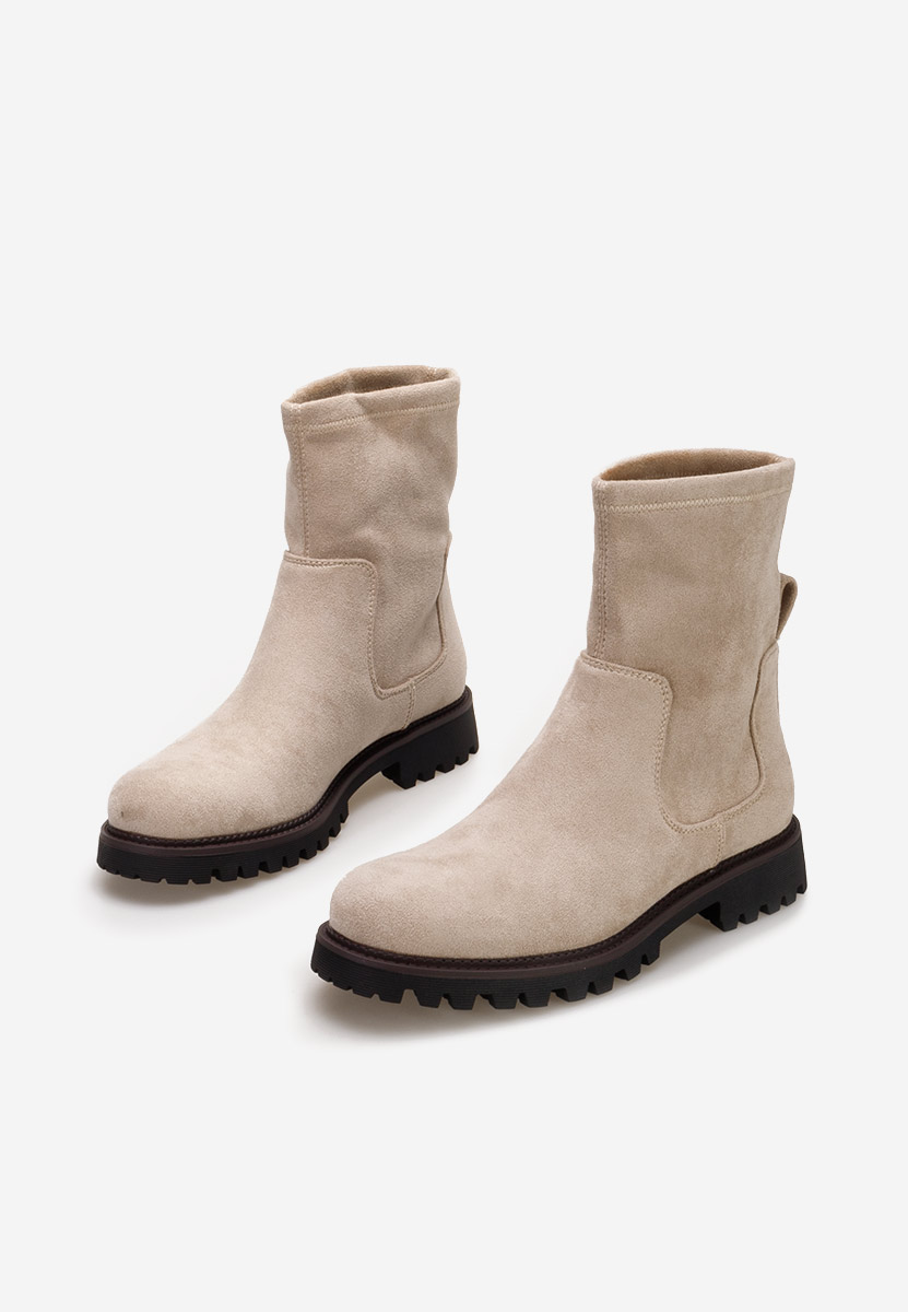 Stivaletti donna Javana beige