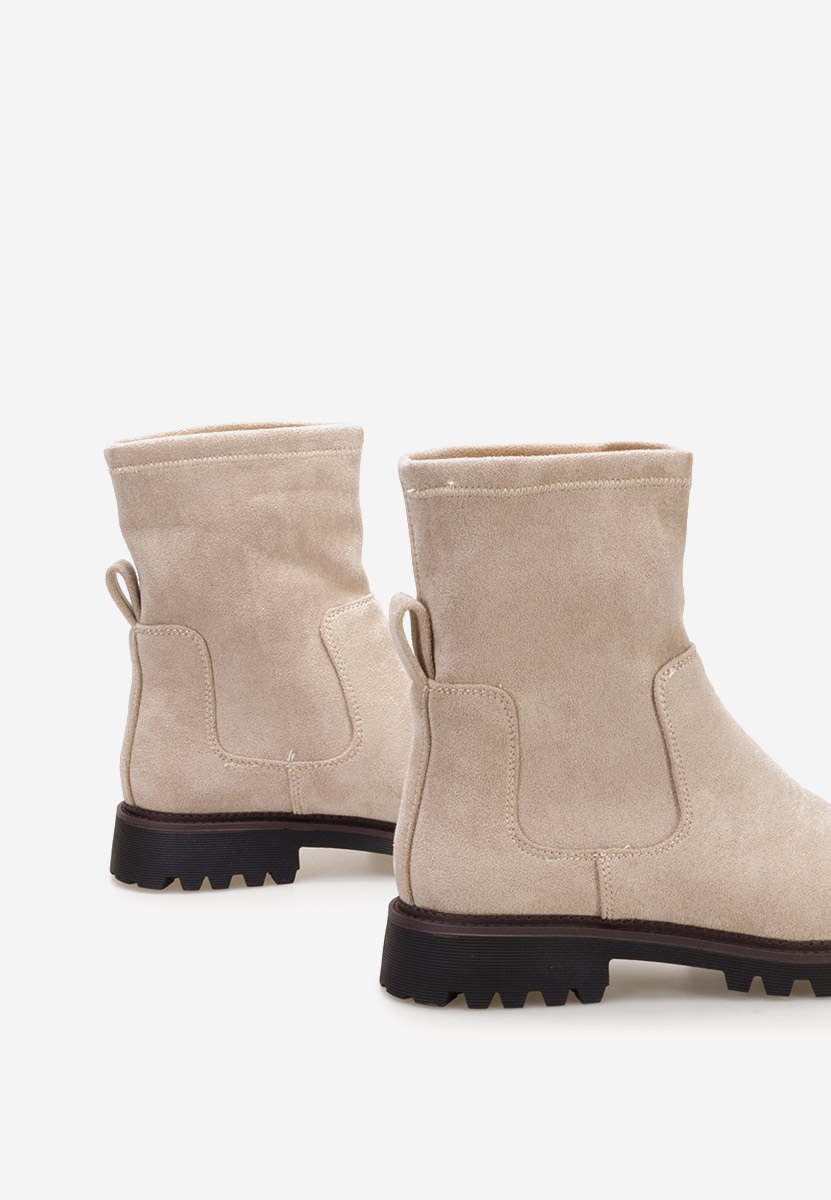 Stivaletti donna Javana beige