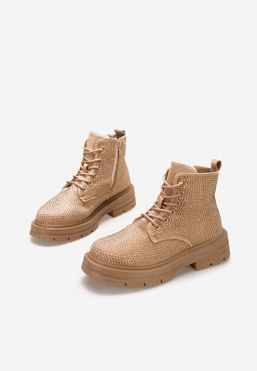 Stivaletti donna Sebria Beige