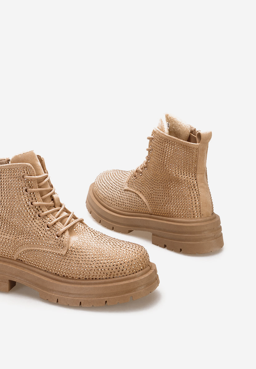 Stivaletti donna Sebria Beige