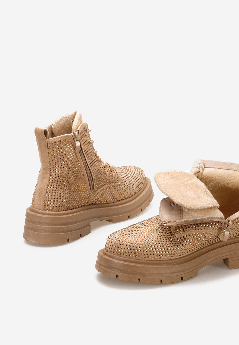 Stivaletti donna Sebria Beige
