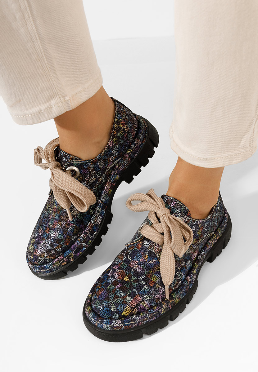 Scarpe basse donna pelle Dasha V2 Colorate