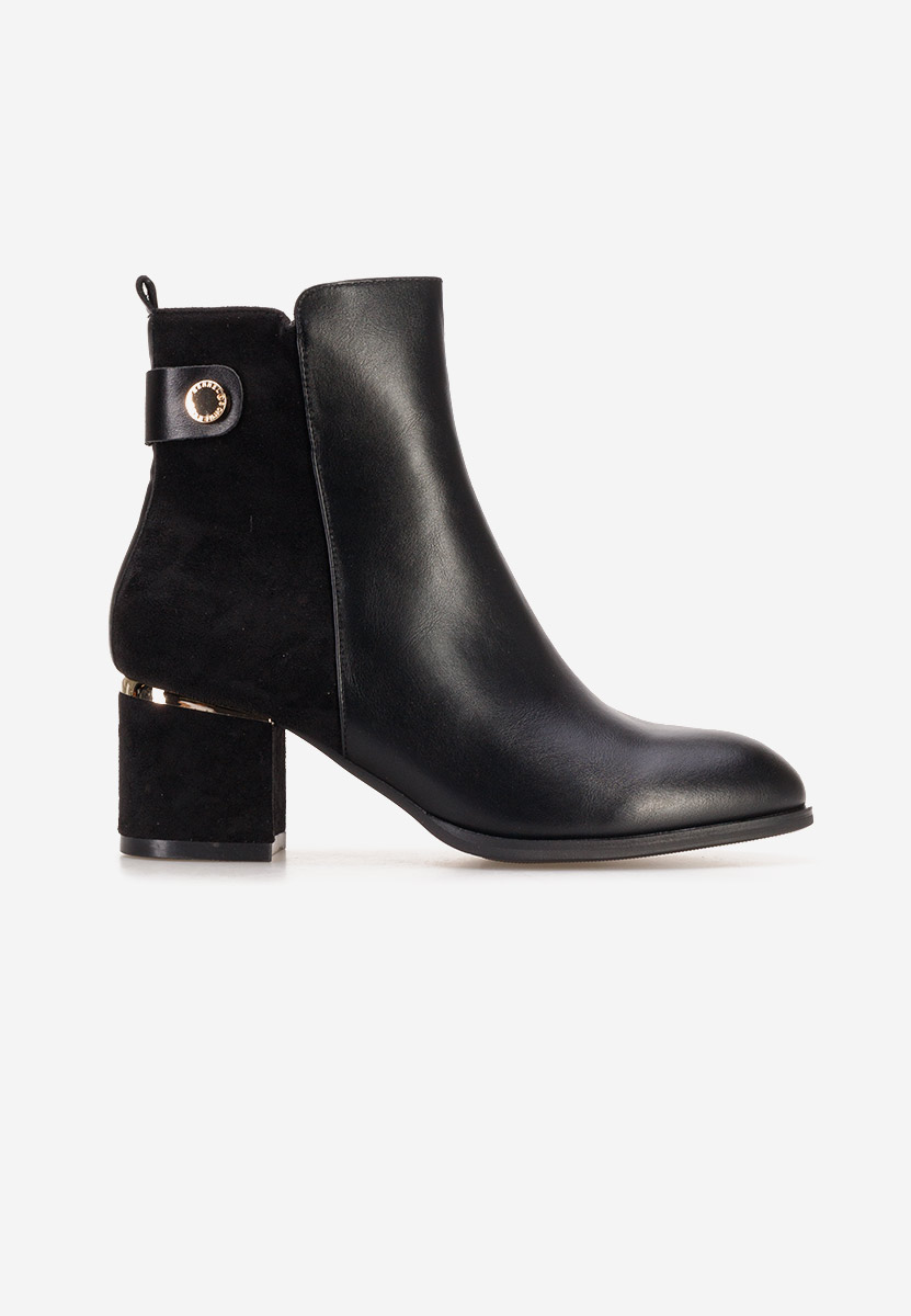 Tronchetti con tacco largo Sikora V2 Nero Tronchetti con tacco largo Sikora V2 Nero