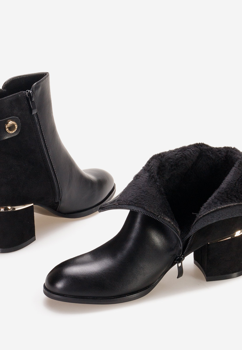 Tronchetti con tacco largo Sikora V2 Nero Tronchetti con tacco largo Sikora V2 Nero