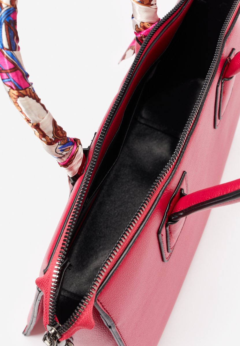 Borsa a mano Selenite fucsia