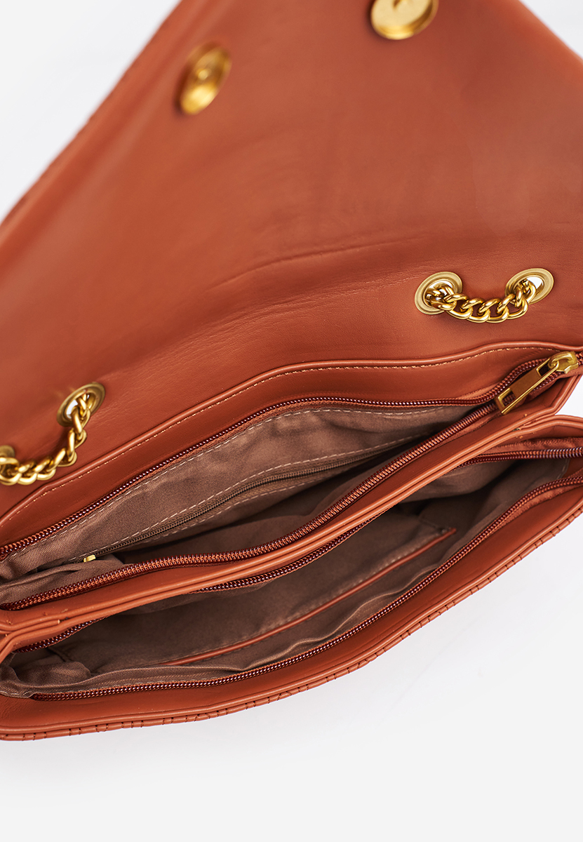Borsa a mano Lemyra marrone