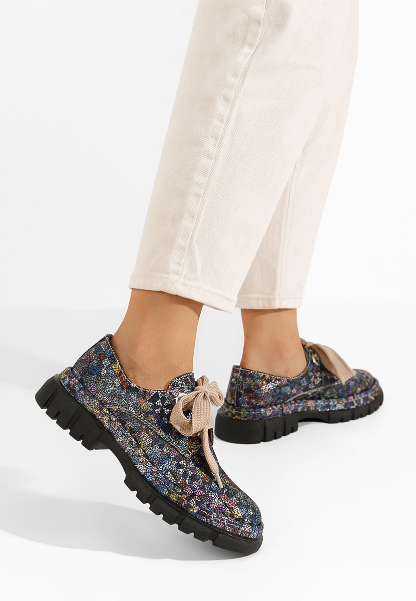 Scarpe basse donna pelle Dasha V2 Colorate
