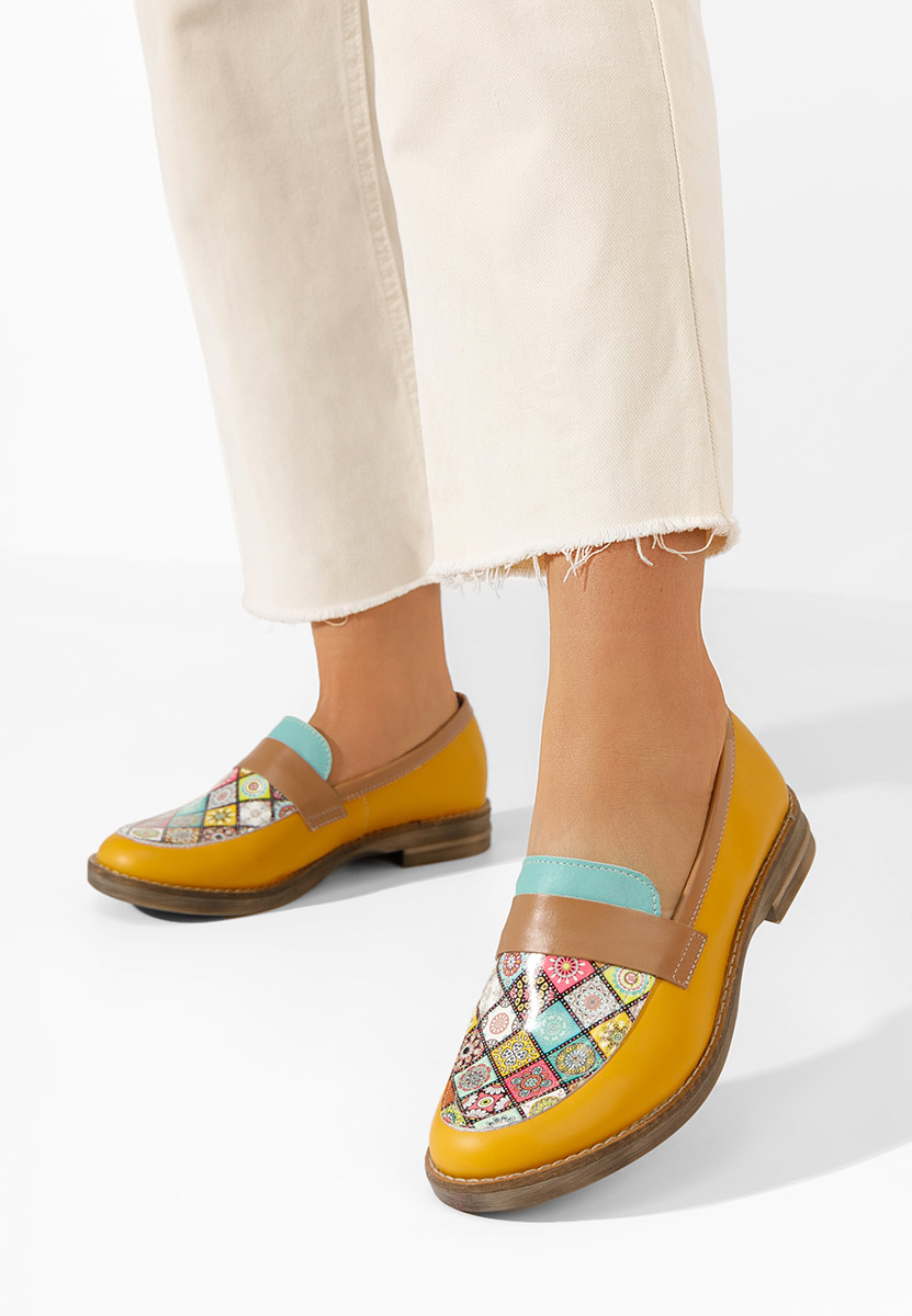 Loafers donna Aleda gialli