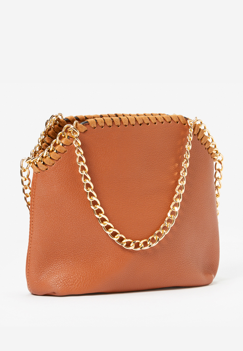 Borsa a mano Isolde camel