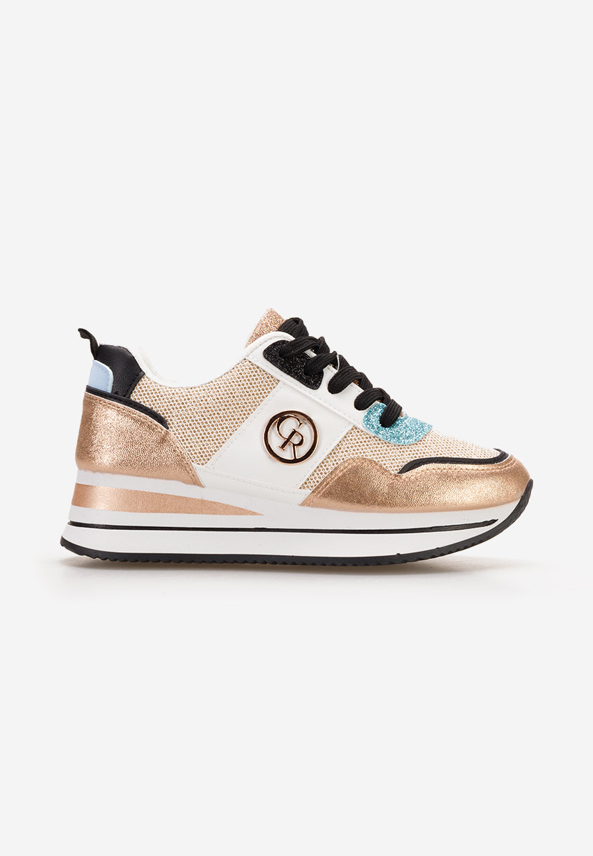 Sneakers con zeppa Zarida champagne