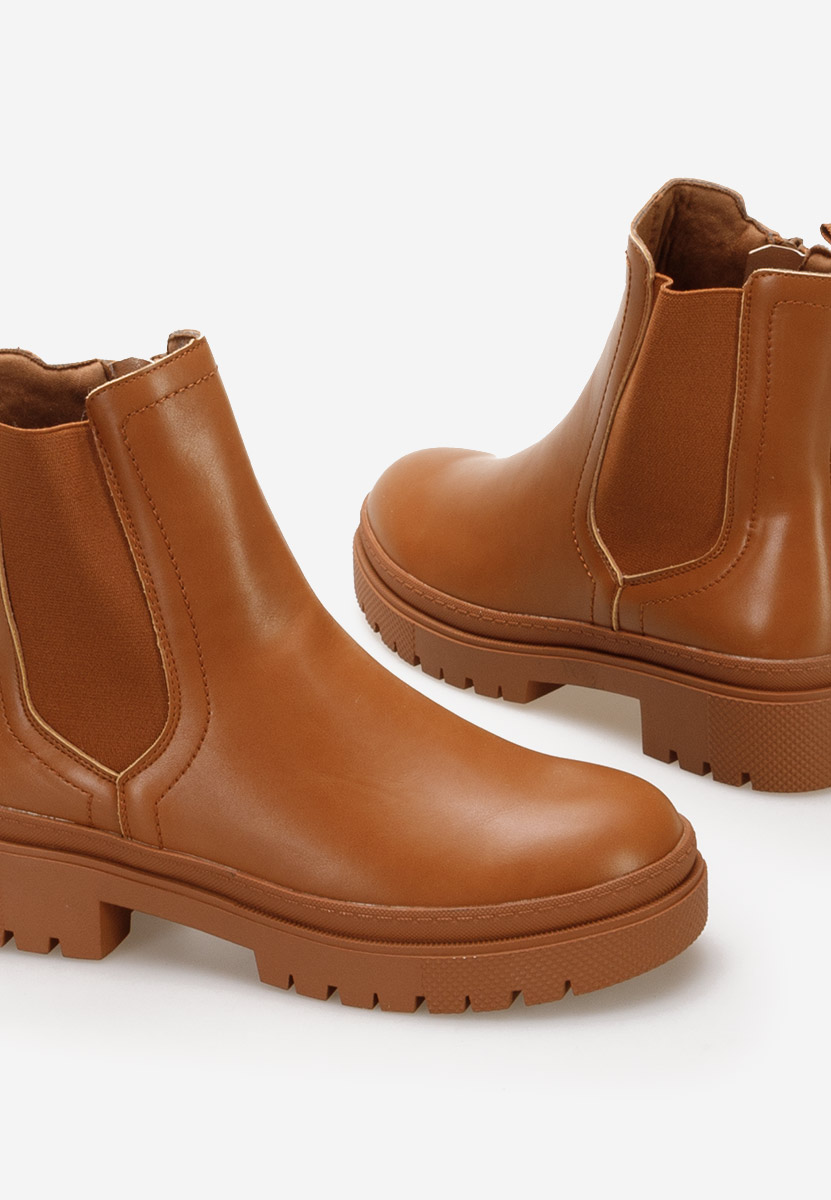 Stivaletto chelsea donna Eledia camel