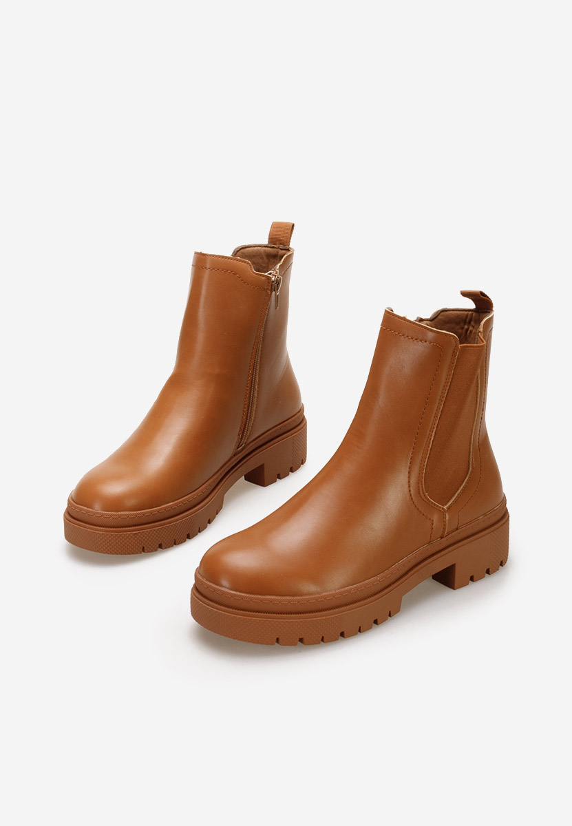 Stivaletto chelsea donna Eledia camel