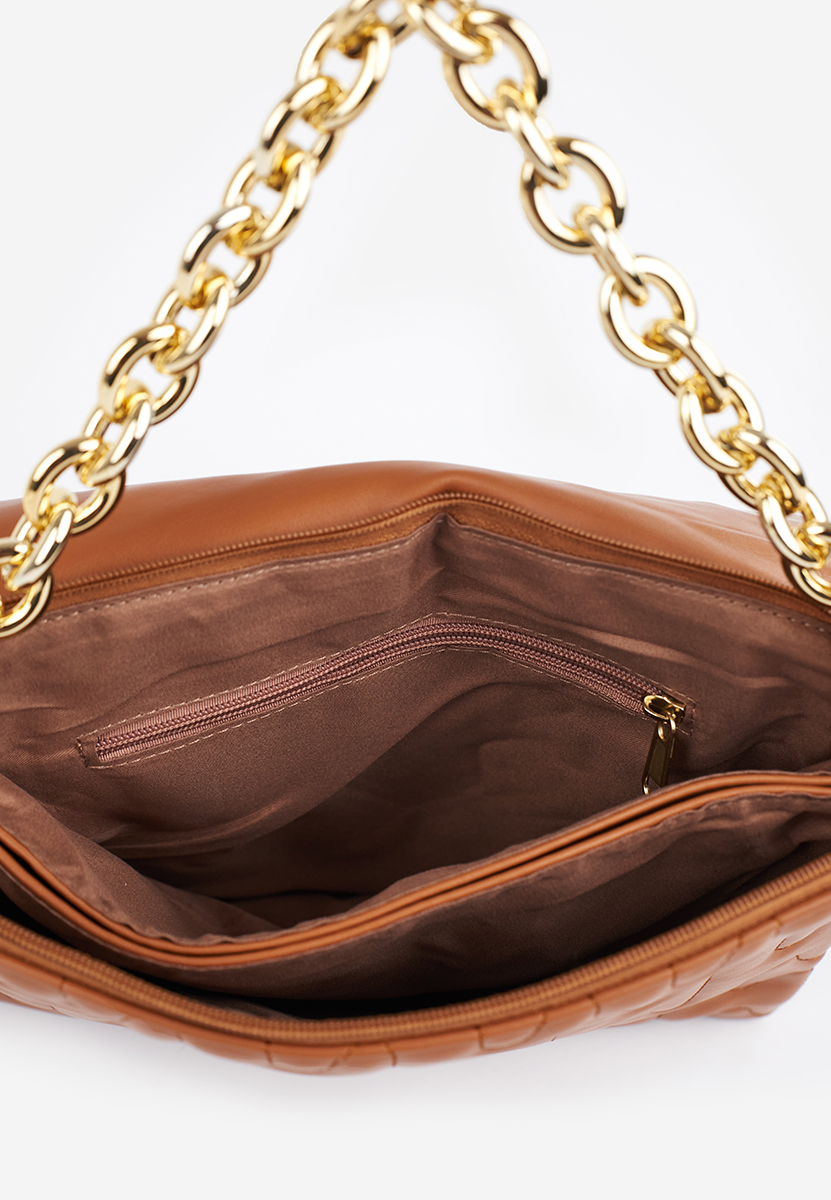 Borsa a spalla Pulse marrone