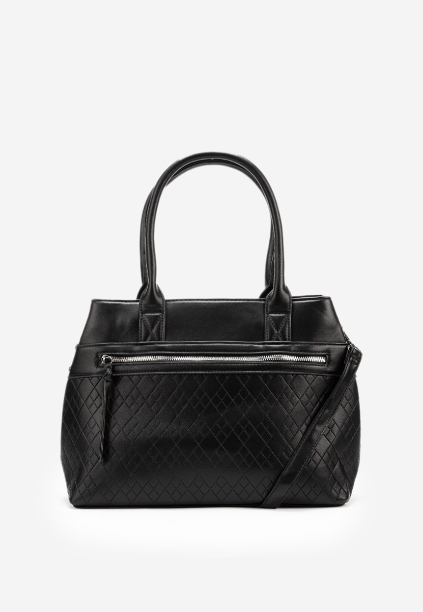 Borsa a mano Amarantha nera