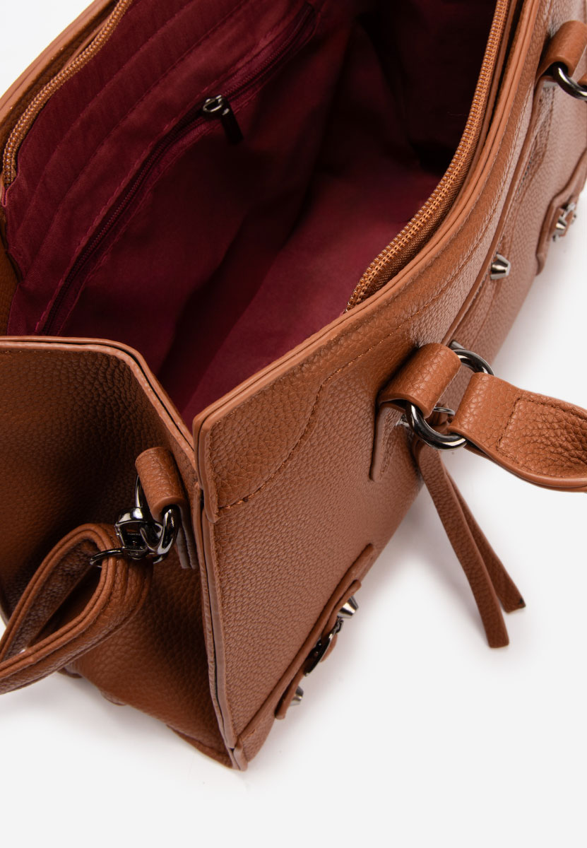 Borsa a mano Mastery marrone