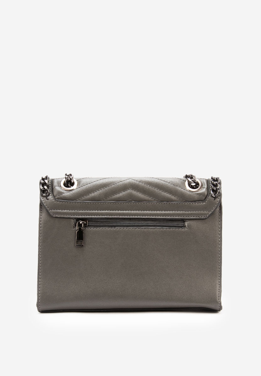 Borsa a spalla Fusion grigio