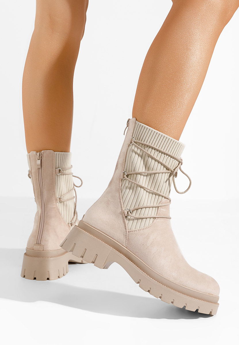 Stivaletti donna Arlene Beige