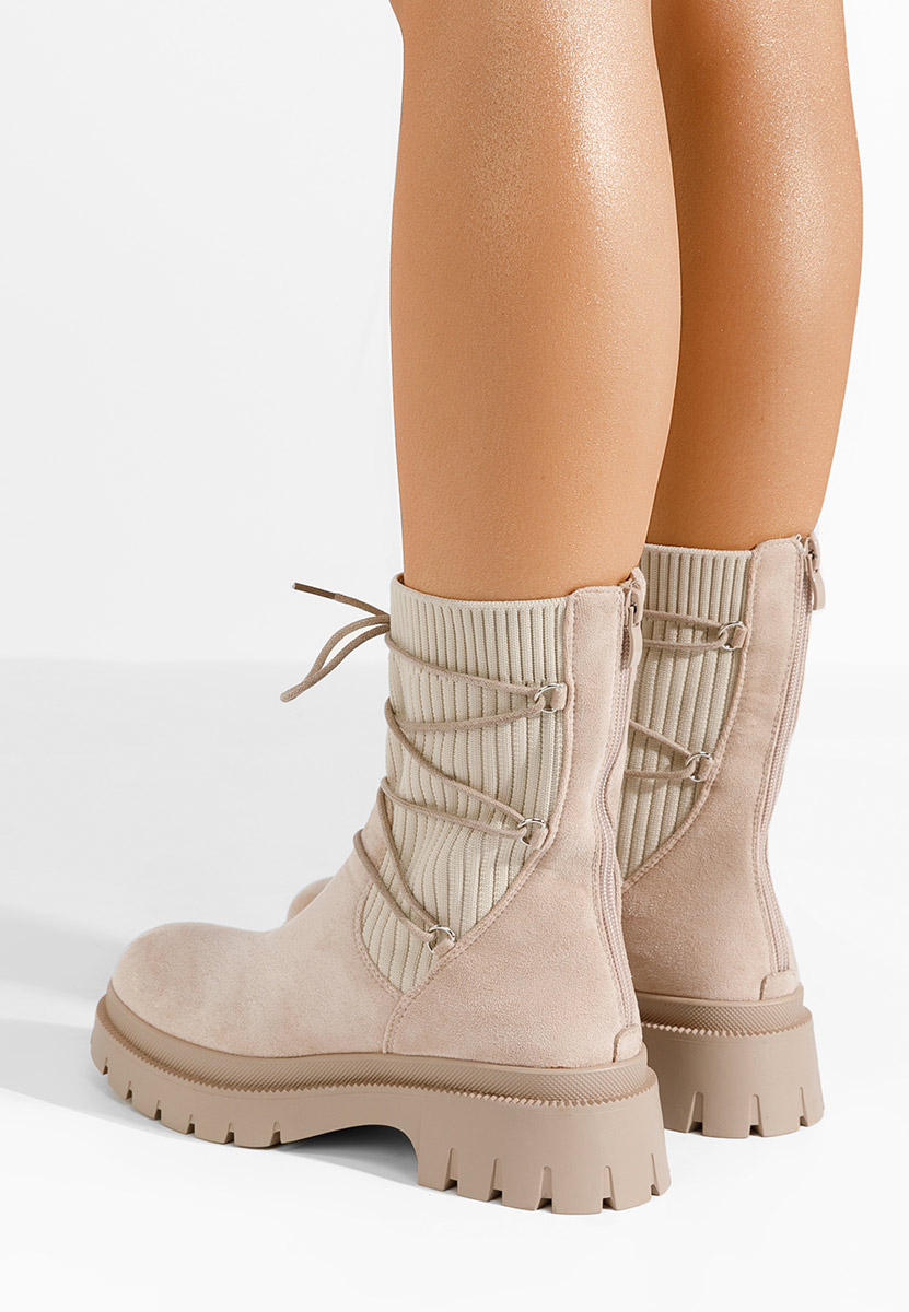 Stivaletti donna Arlene Beige