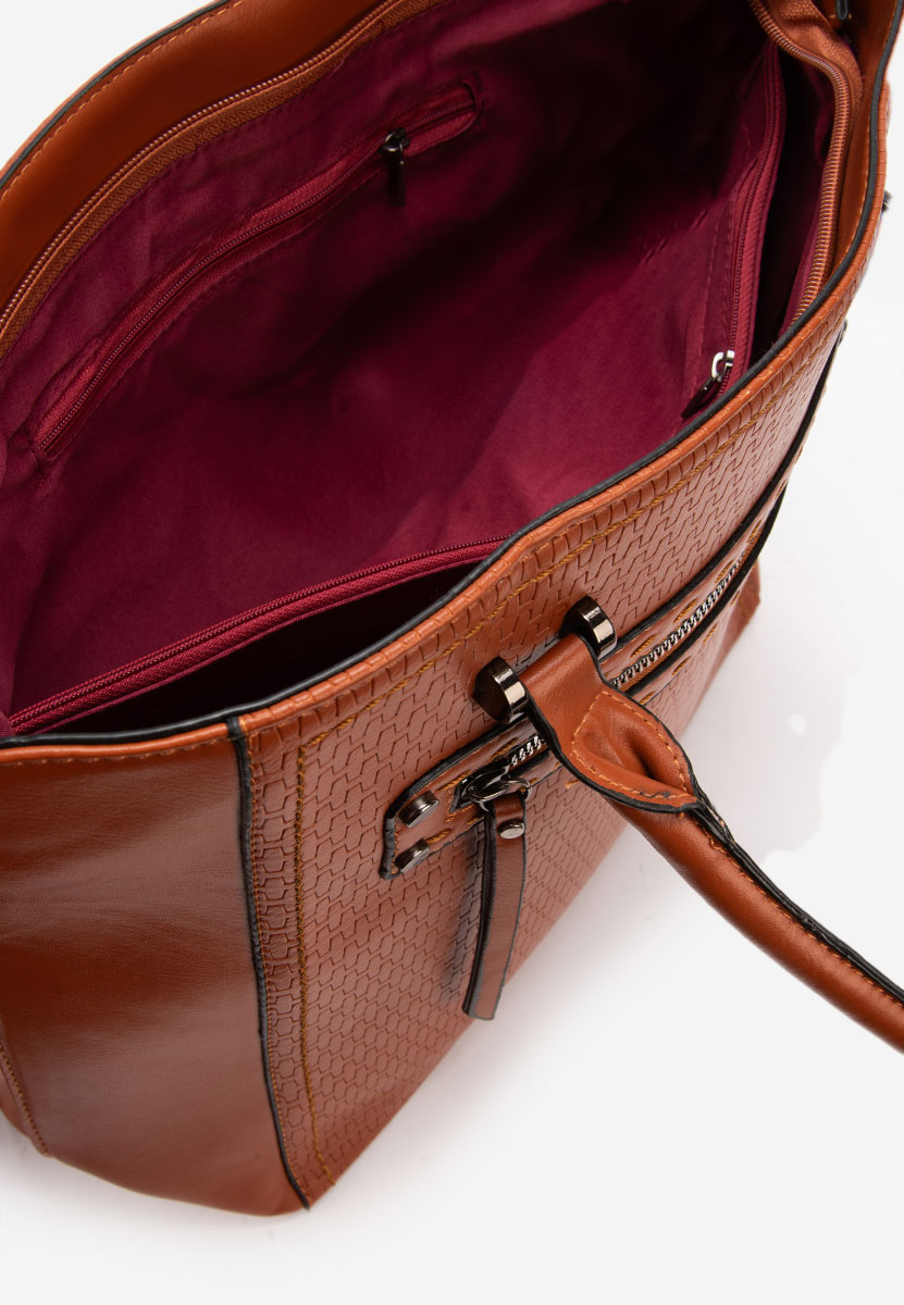 Borsa da ufficio Velesia camel