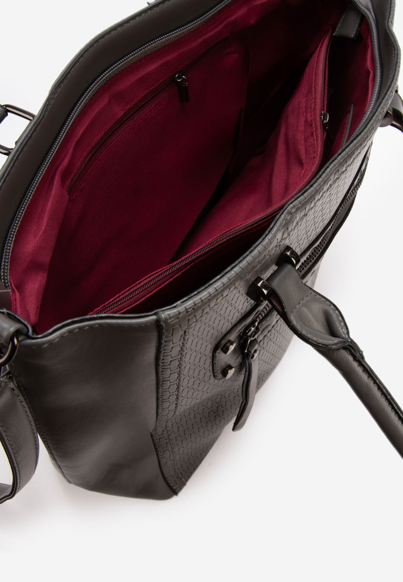 Borsa da ufficio Velesia grigio
