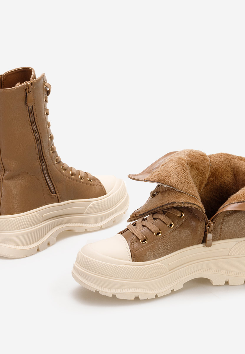 Sneakers donna invernali Bolonia V3 Marrone