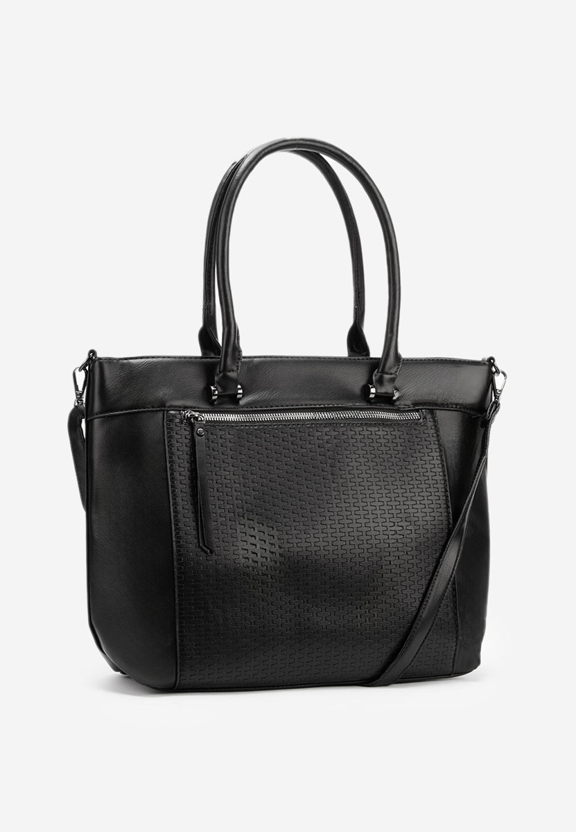 Borsa a mano Seziana nera