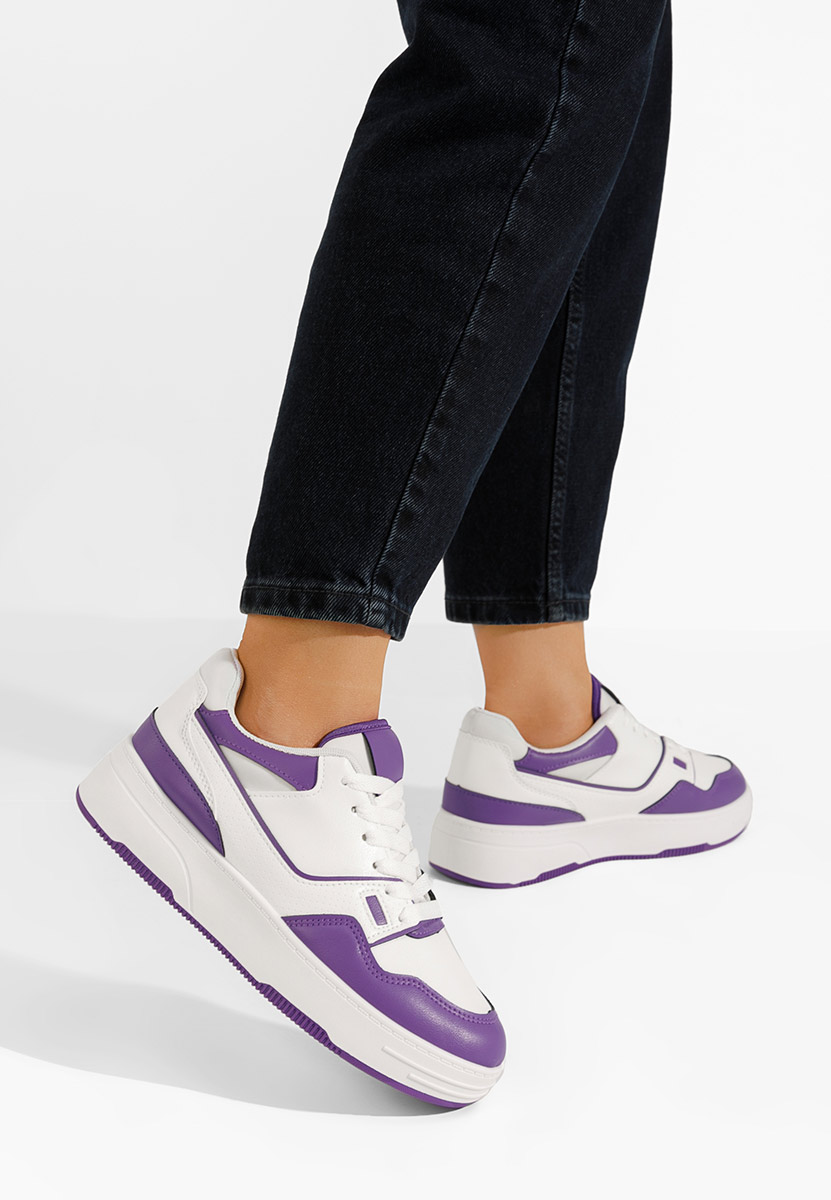 Sneakers con plateau Kortney viola