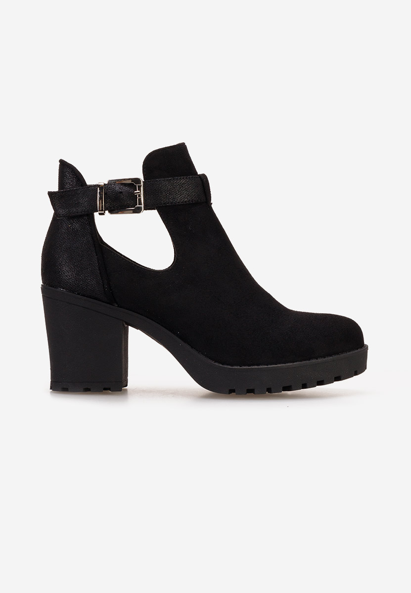 Stivaletto donna estivo Nomaria nero