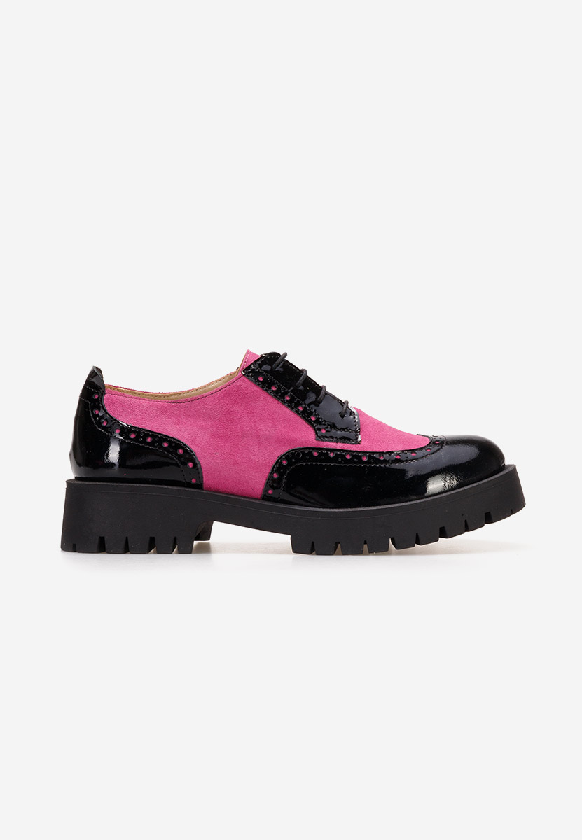 Scarpe brogue donna Flexa Fucsia