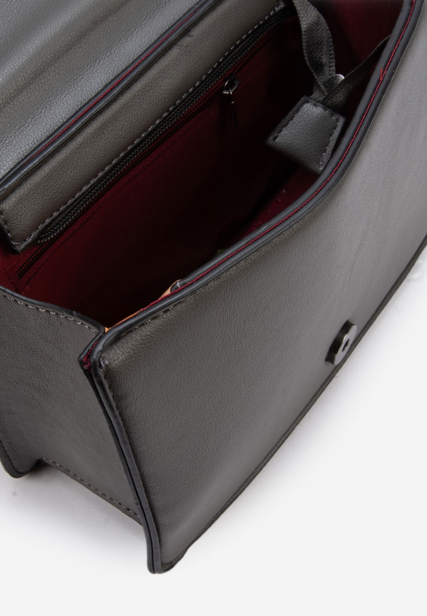 Borsa a spalla Ethelda grigio