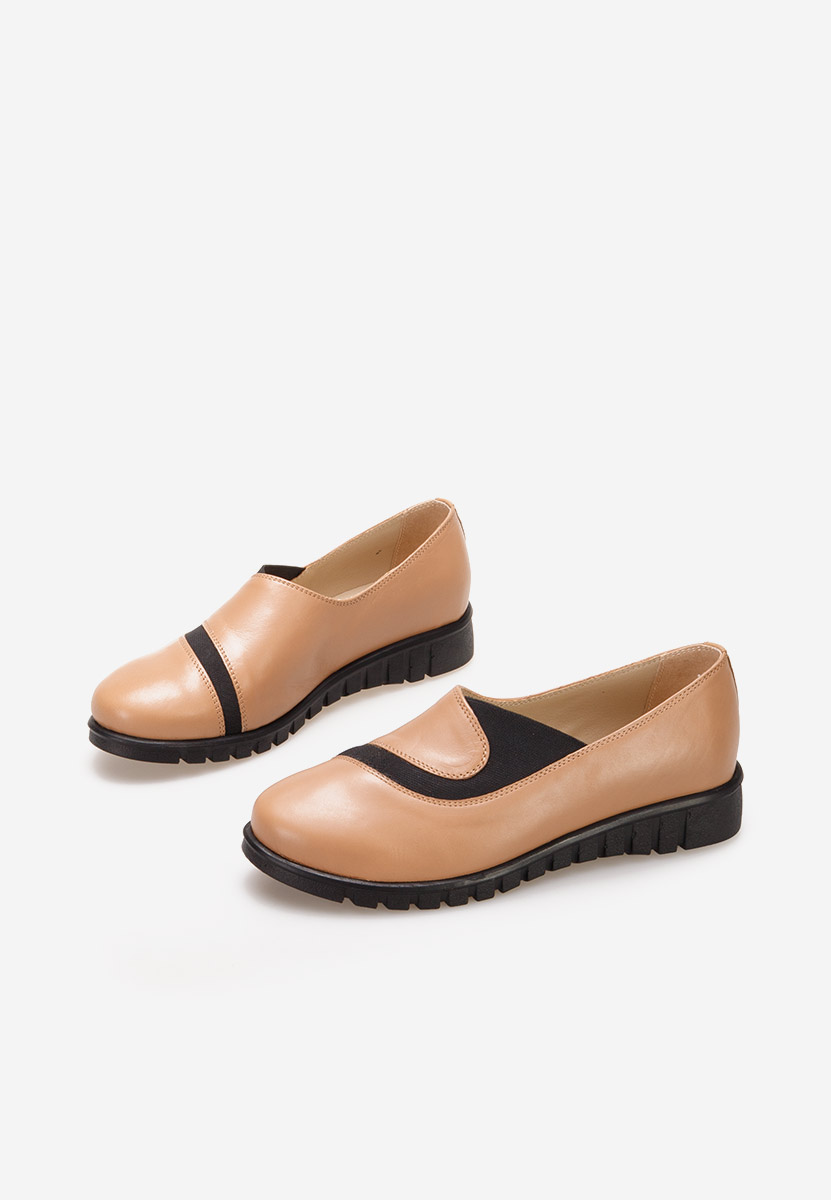 Scarpe basse donna pelle Janora marrone