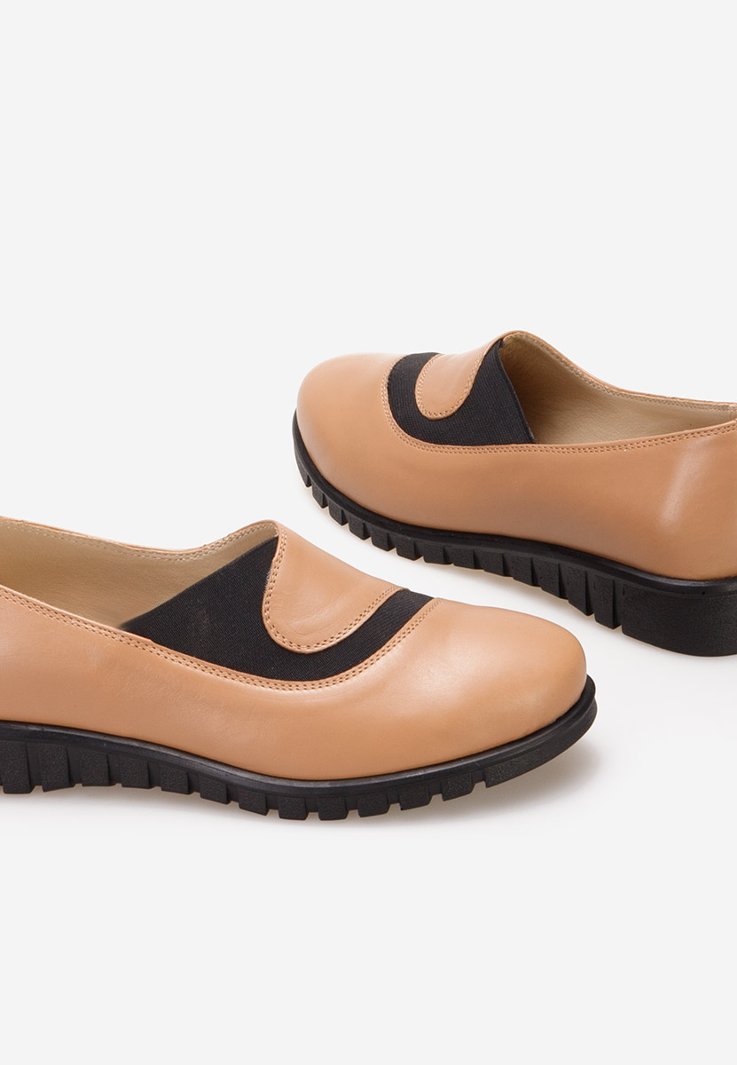 Scarpe basse donna pelle Janora marrone