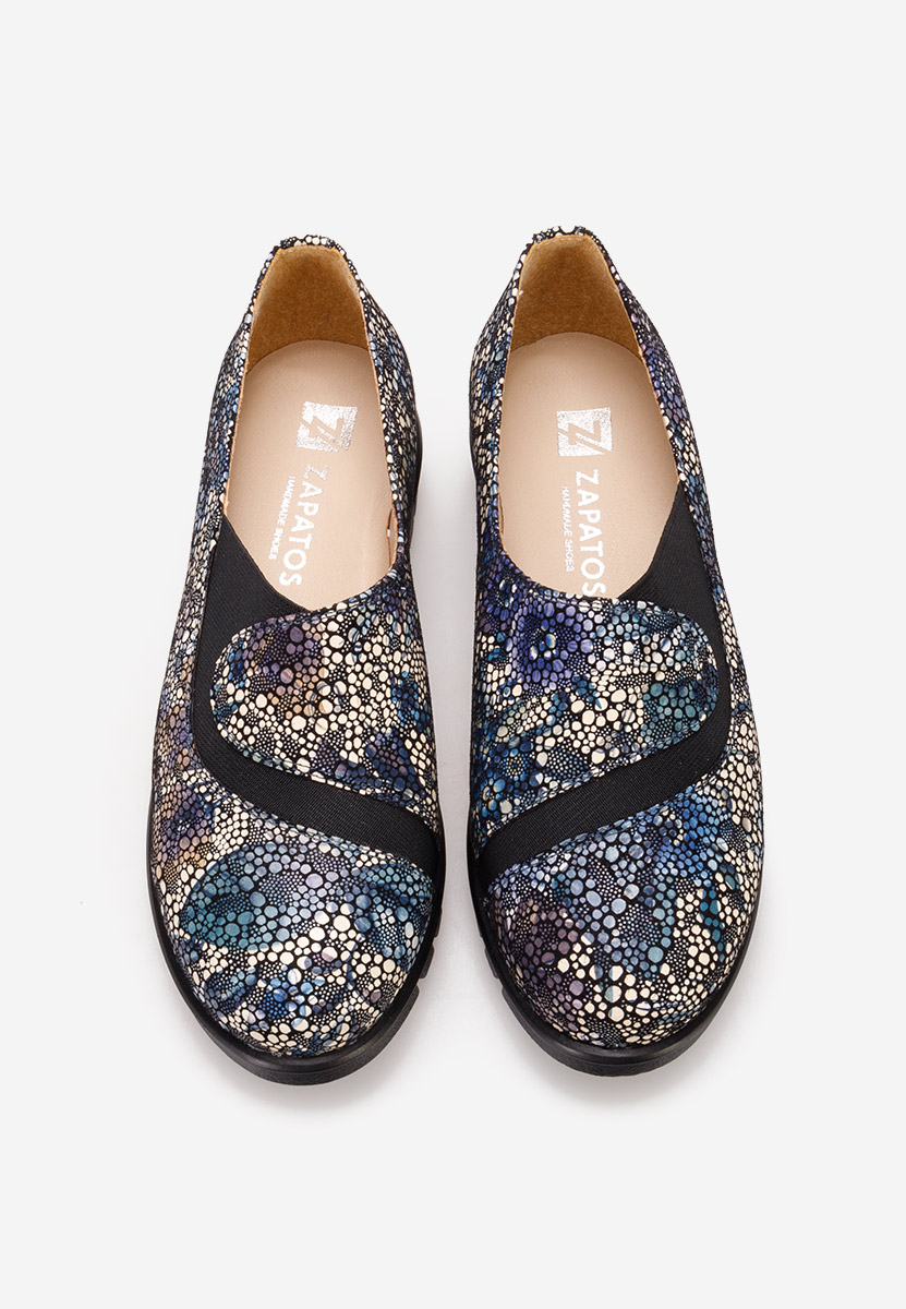 Scarpe basse donna pelle Janora colorate