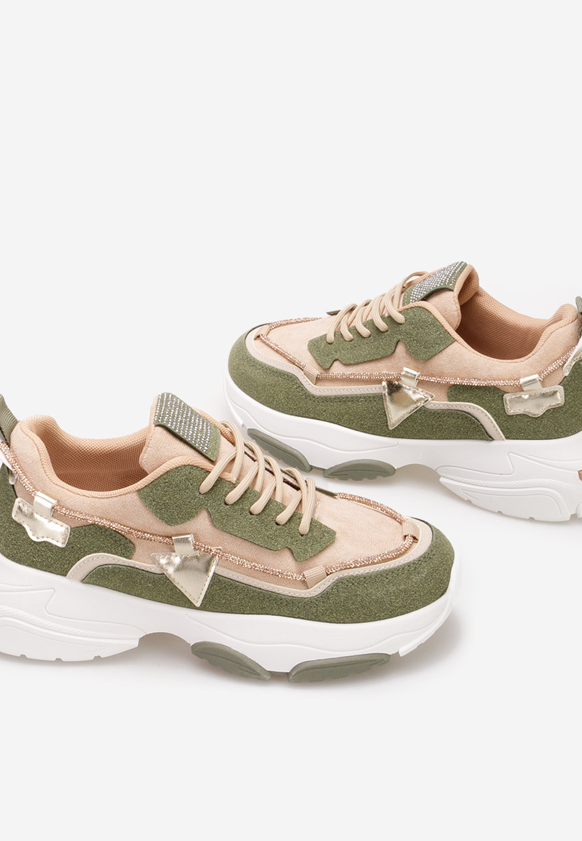 Sneakers donna Livena verdi
