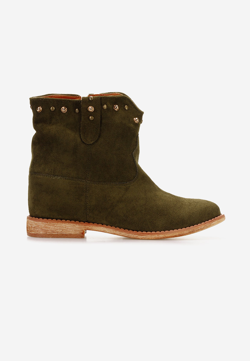 Tronchetti con zeppa Medova V4 Verdi