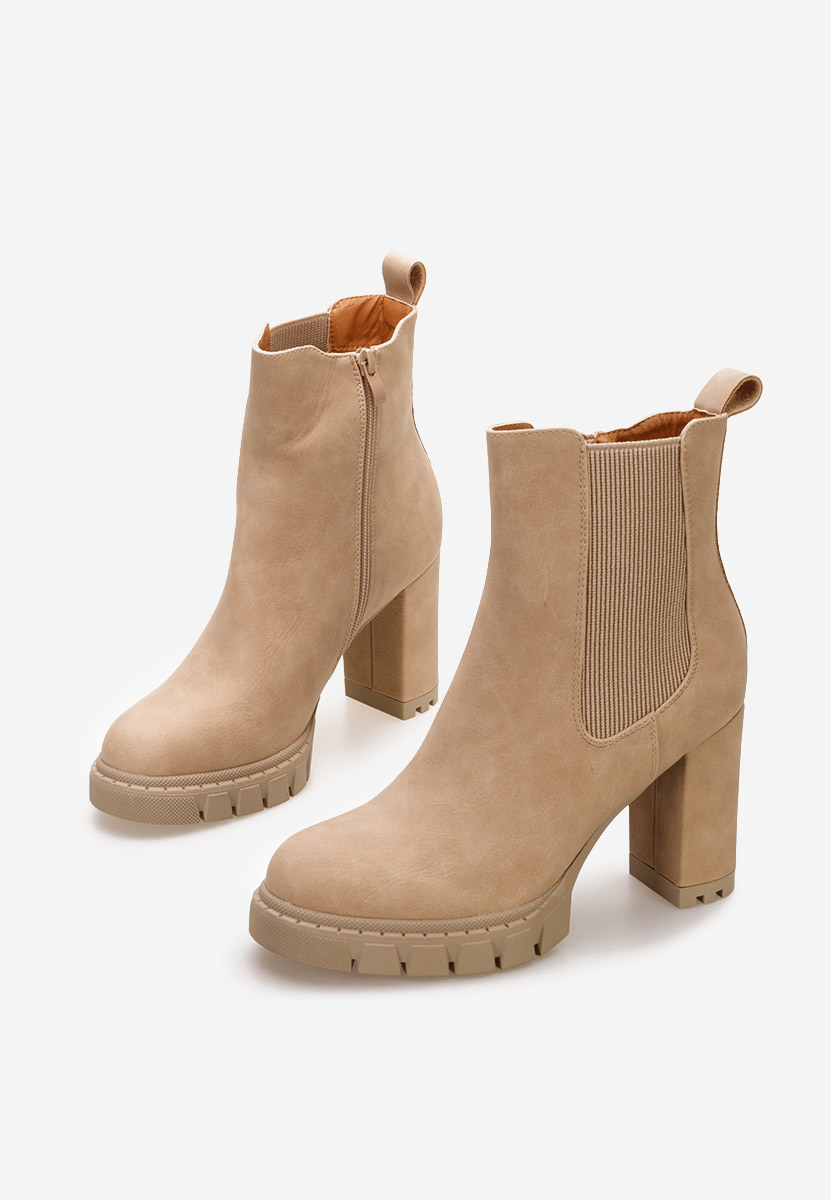 Tronchetti con tacco largo Veloria Cachi