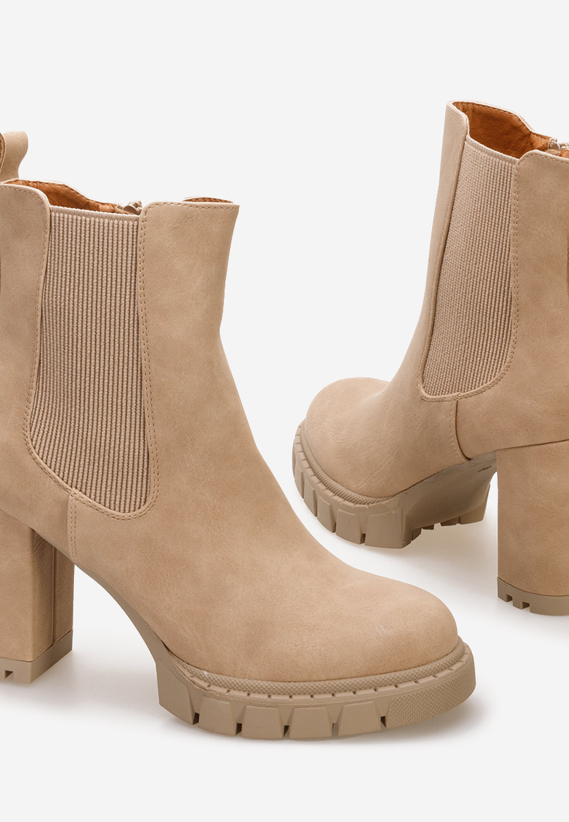 Tronchetti con tacco largo Veloria Cachi