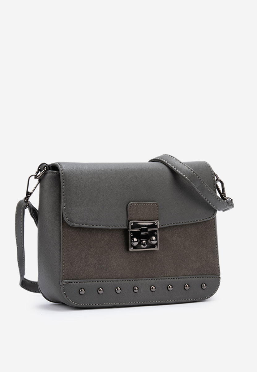 Borsa a spalla Aresea grigio