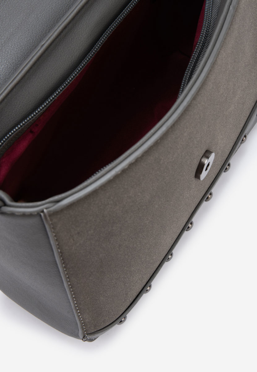 Borsa a spalla Aresea grigio