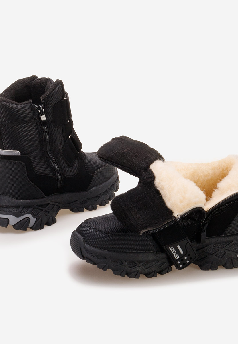 Stivaletti ragazzi Forrest Nero