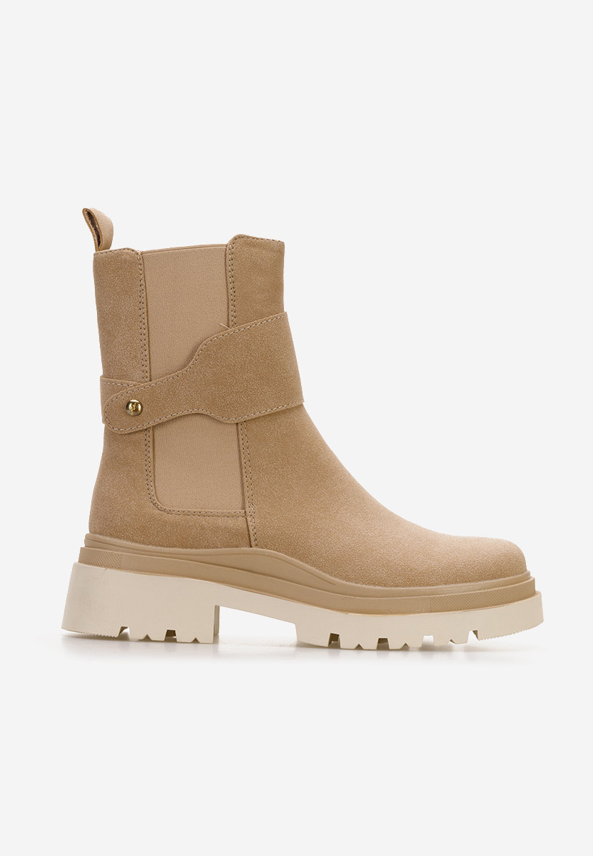 Stivaletti donna Kenyra Beige