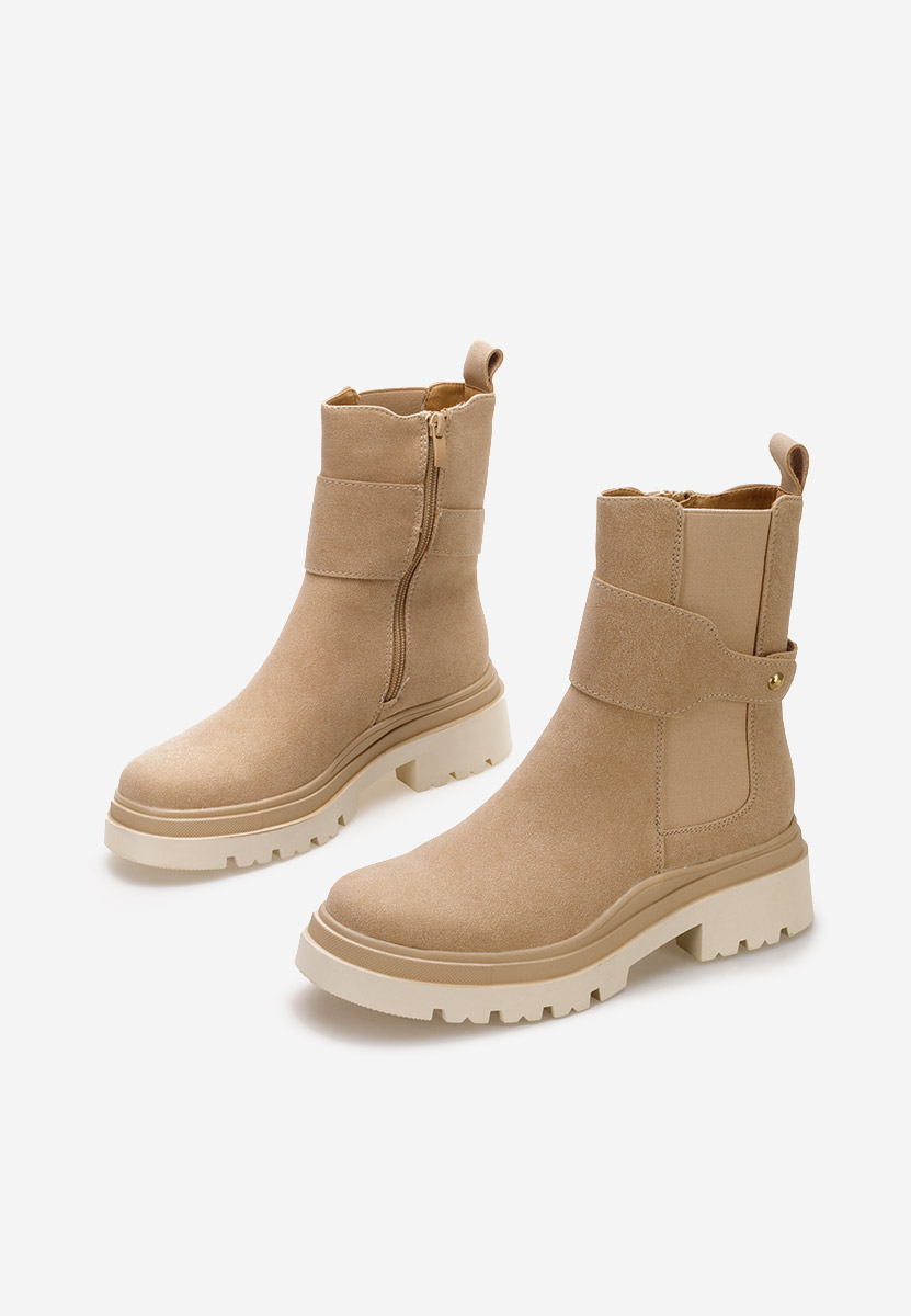 Stivaletti donna Kenyra Beige