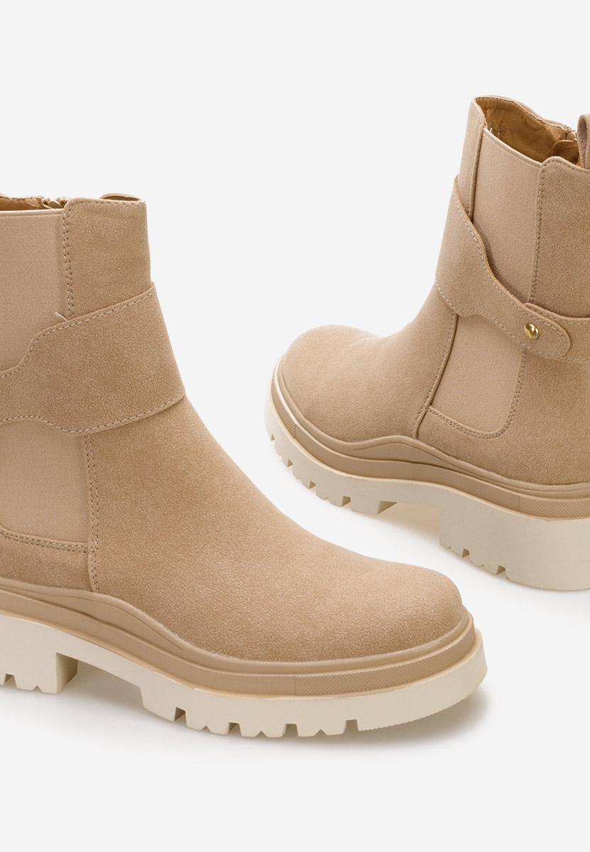 Stivaletti donna Kenyra Beige