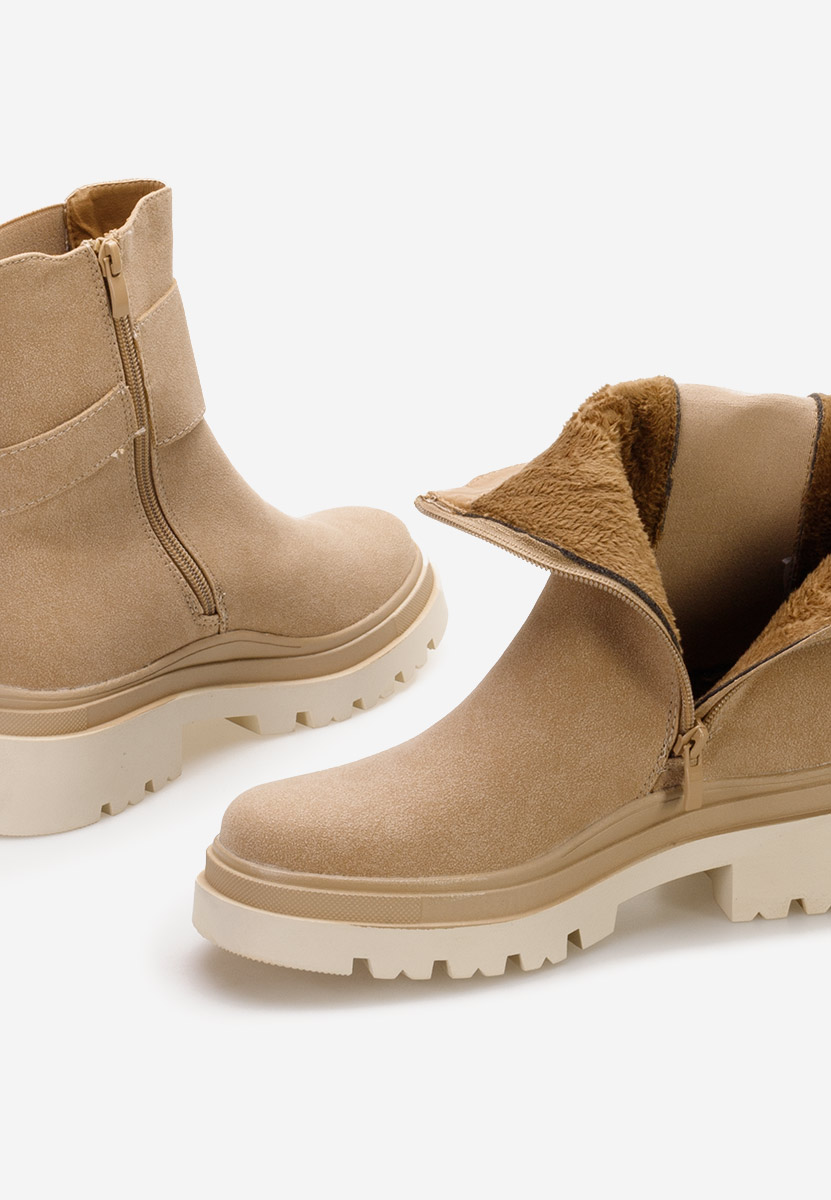 Stivaletti donna Kenyra Beige